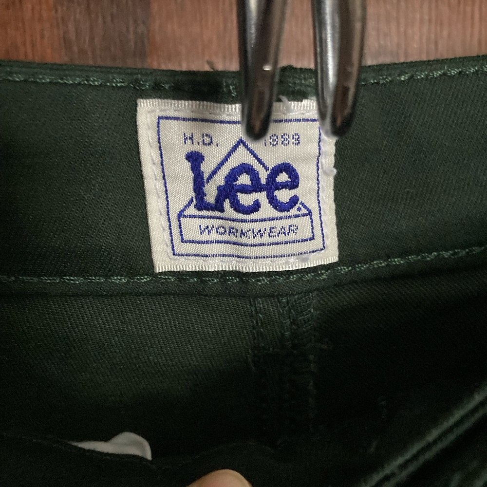 Lee Green High Rise Pleated Flood - Women's Size 26 - NEW WITH TAGS - Picture 4 of 9